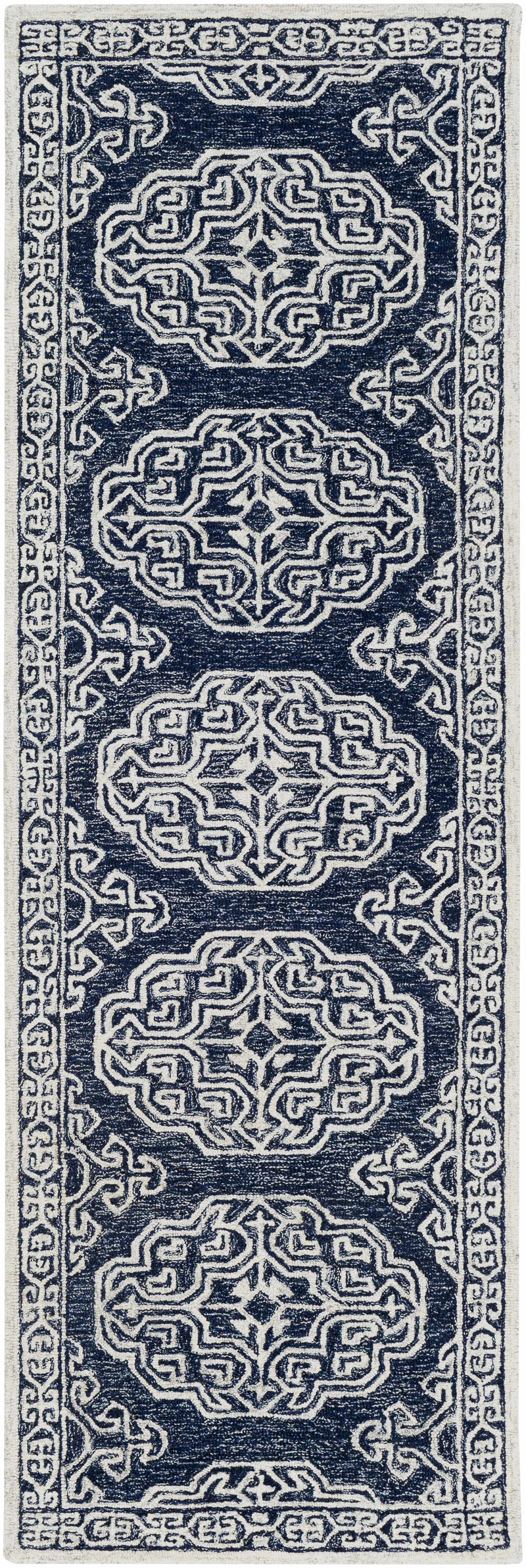 Glenoma Blue Regency Wool Rug-5