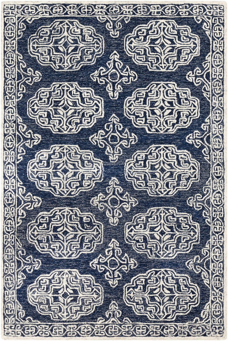 Glenoma Blue Regency Wool Rug-7