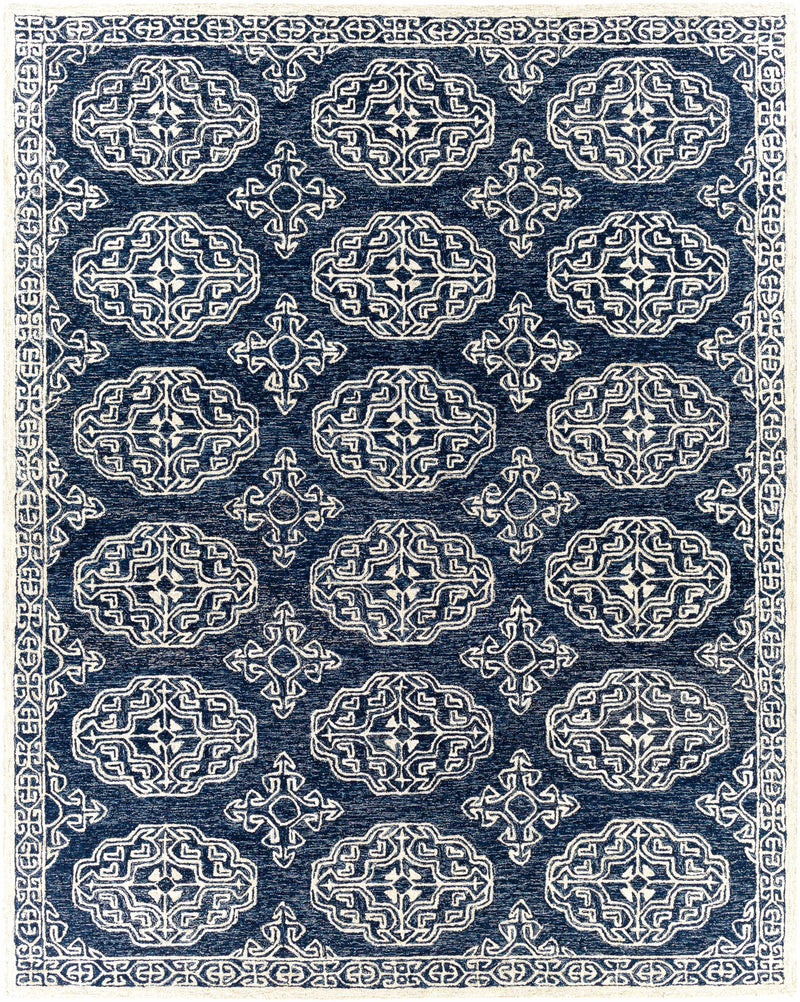 Glenoma Blue Regency Wool Rug-8