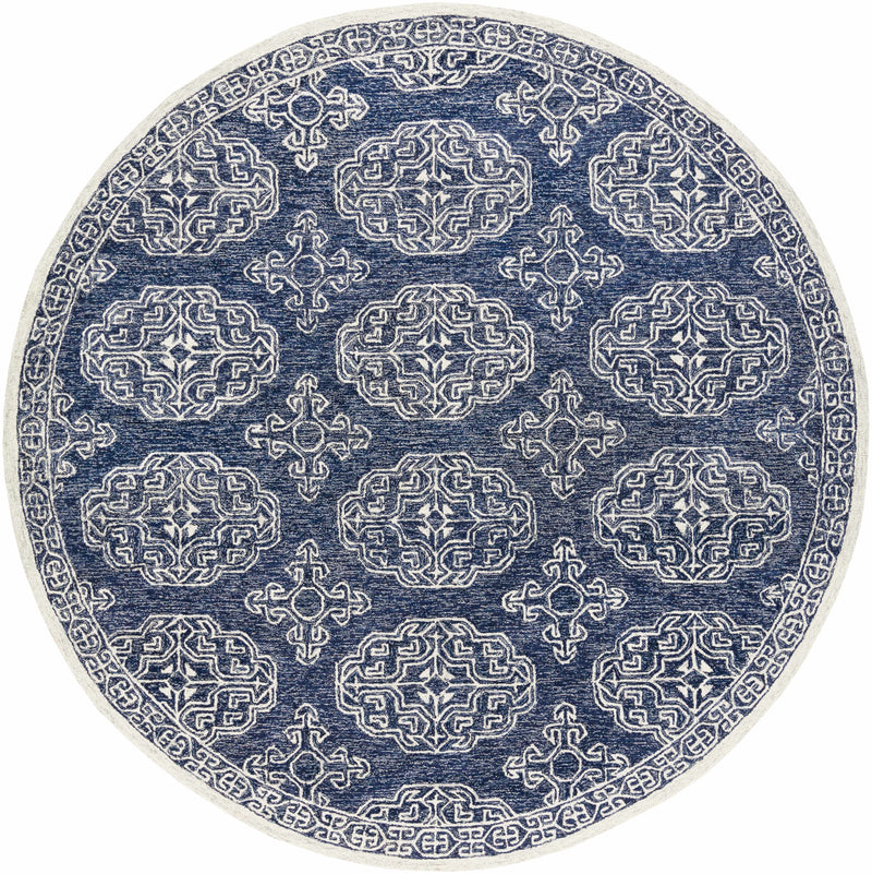 Glenoma Blue Regency Wool Rug-3