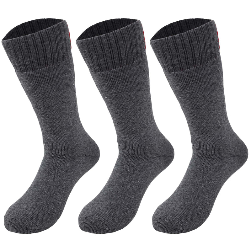 3 Pairs - Thermal Socks for Men Winter Warm Socks Shoe Size 8-11.5-1