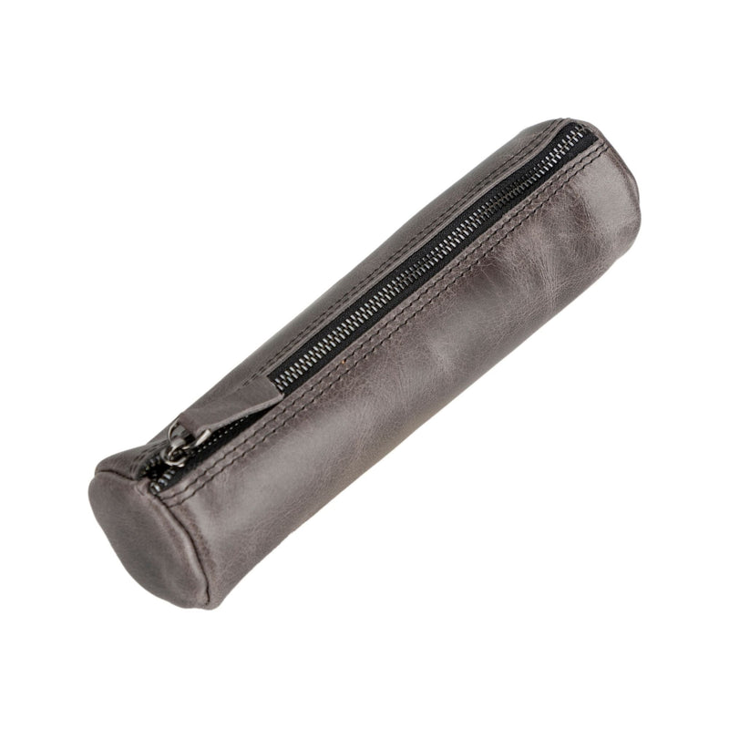 Handmade Genuine Cow Leather Pencil Case-6