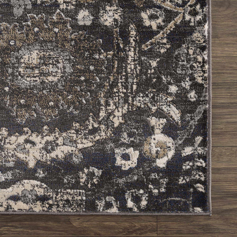 Sample Georgiana Black Area Rug-0