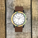 Inverness - Multi Bamboo & Brown Leather-5