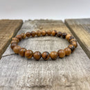 Union - Dark Brown Sandalwood Mala Beaded Bracelet-2