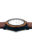 Inverness - Zebrawood & Brown Leather-3