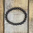 Union - Ebony Blackwood Mala Beaded Bracelet-4