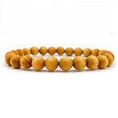 Union - Cedar Wood Mala Beaded Bracelet-0