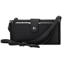 Kaycee Leather Women's Cell Phone Wallet with Strap-5