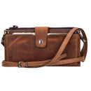 Kaycee Leather Women's Cell Phone Wallet with Strap-8