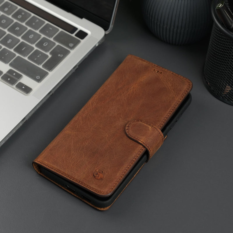 Leather Samsung Galaxy S25 Plus Wallet Case | Buffalo ( Pre-Sale )-4