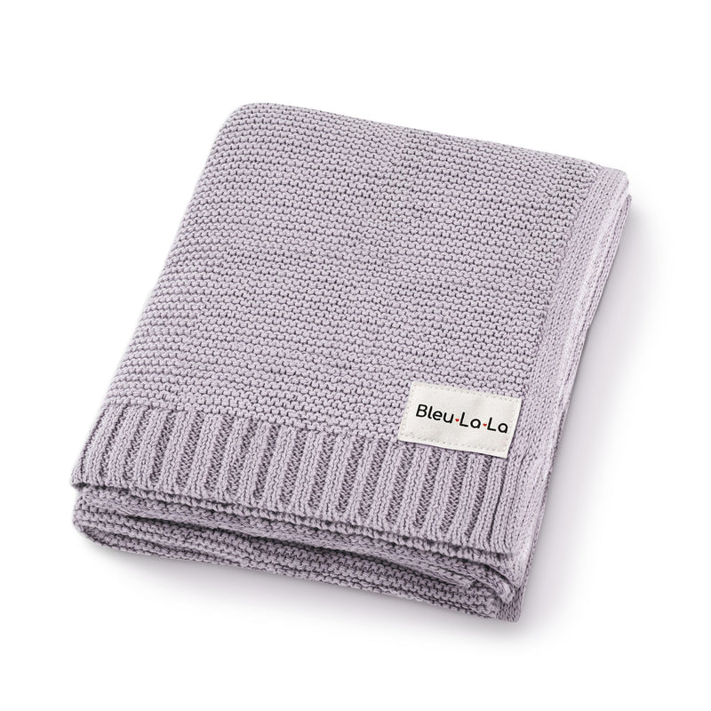 Organic Classic Luxury Knit Baby Swaddle Blanket-5