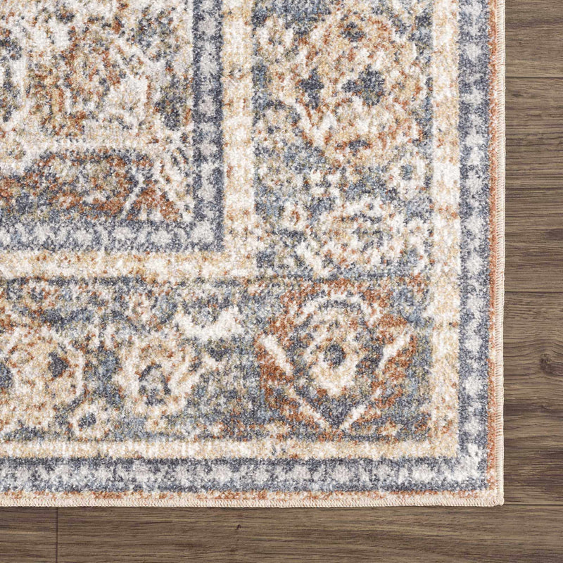 Sample Arias Beige Blue Washable Area Rug-0