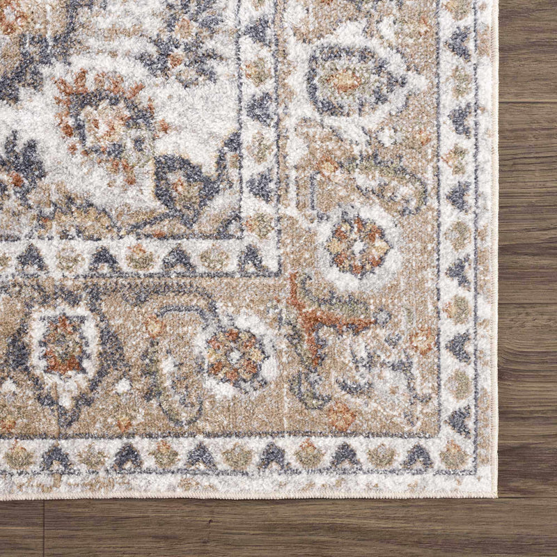 Sample Beige Hiti Washable area rug-0