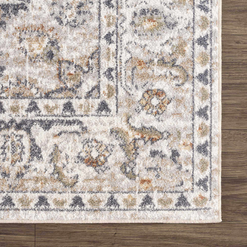 Sample Cream Hiti Washable area rug-0