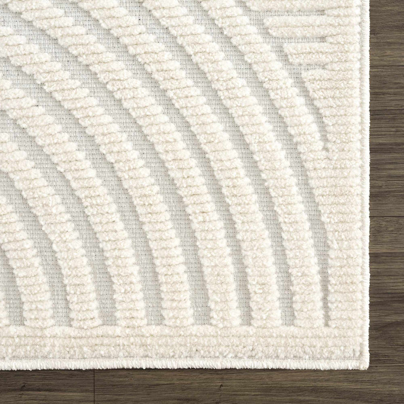 Sample Deron White Washable Area Rug-0