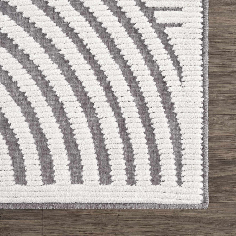 Sample Deron Gray Washable Area Rug-0