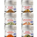 Middle Eastern Seasoning Gift Set - Tastes of The Middle East - Artisanal Spice Blends Six Pack-0