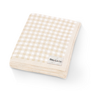 Checkered Knit Baby Blanket-6