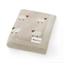 Sheep Knit Receiving Baby Blanket-8