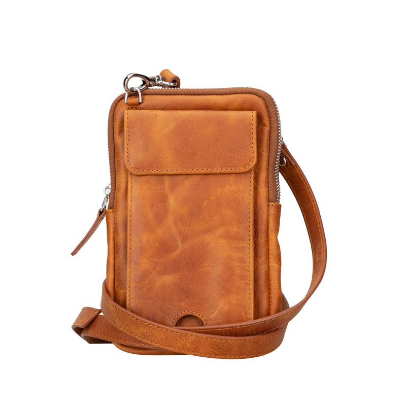 Niagara Leather Crossbody Phone Bag for Men-3