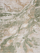 Lively Marble Green Area Rug-1