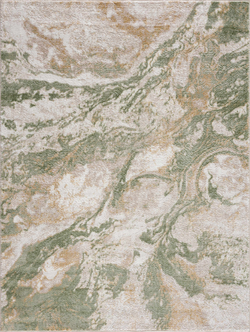 Lively Marble Green Area Rug-1