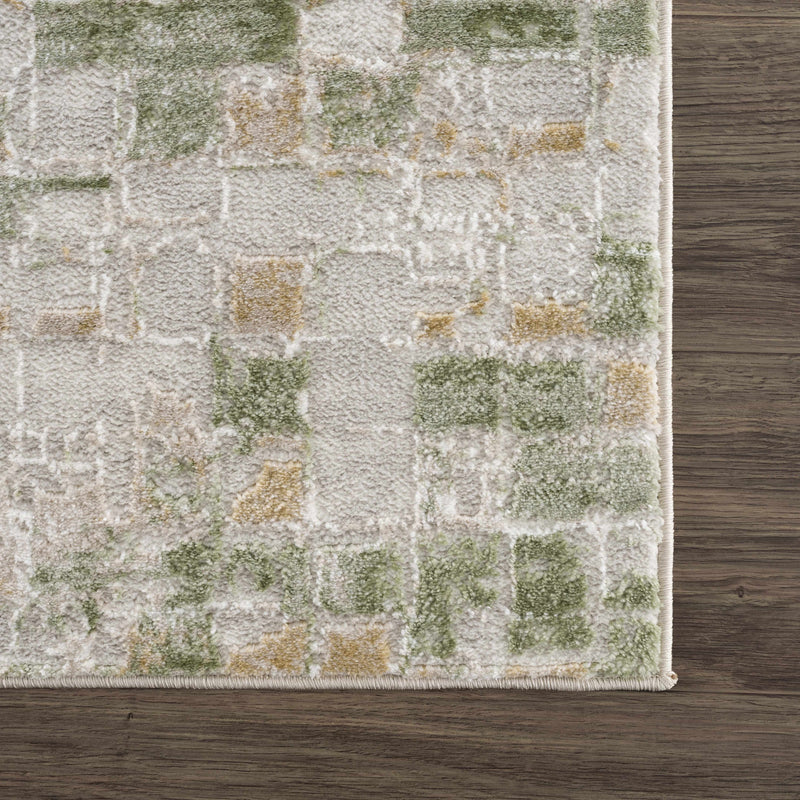 Sample Liveri Abstract Green Area Rug-0