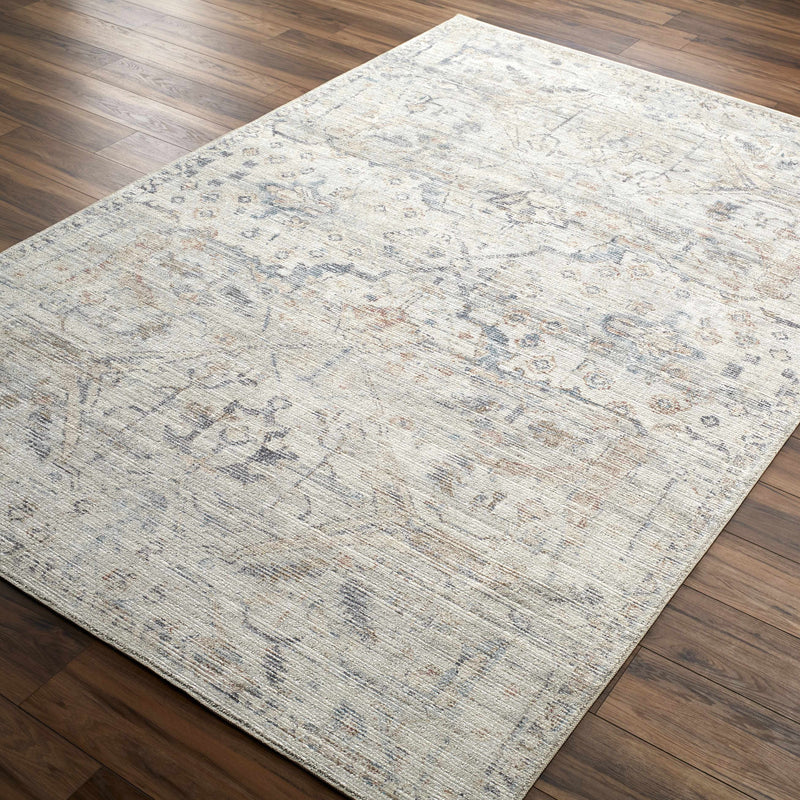 Marlene Damask Off White & Blue Area Rug - Becki Owens x Livabliss-3