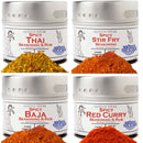 Spicy One Pot Wonders | Complete 4 Pack Collection | Authentic Gourmet Seasonings and Spice Blends-0