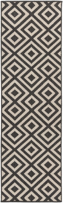 Spilsby Black Trellis Outdoor Rug-5
