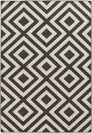 Spilsby Black Trellis Outdoor Rug-1