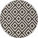 Spilsby Black Trellis Outdoor Rug-8
