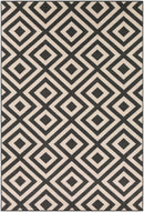 Spilsby Black Trellis Outdoor Rug-7