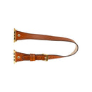 Syracuse Double Tour Leather Bands for Apple Watch 9, Ultra 2 and SE-3