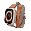 Vail Double Tour Leather Bands for Apple Watch 9, Ultra 2 and SE-0