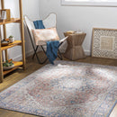 Wacousta Red&Blue Washable Rug-2