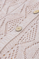 Mckenzie Hollow-out Openwork Knit Cardigan-4