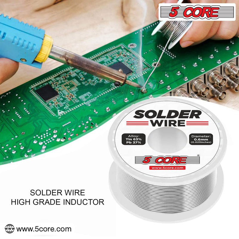 5 Core Solder Wire 5 Pices Lead Free Electrical Soldering Iron - solder wire 5 pcs-2