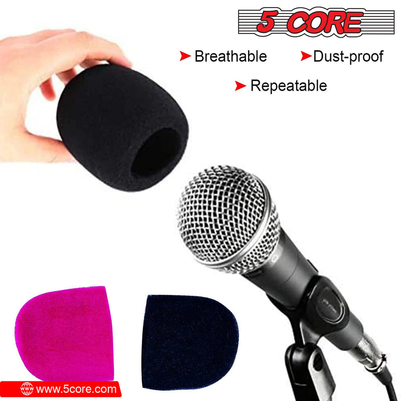 Microphone Pop Filter Windscreen Mic Sponge Cover Foam For Karaoke 50 Pcs LOT-4