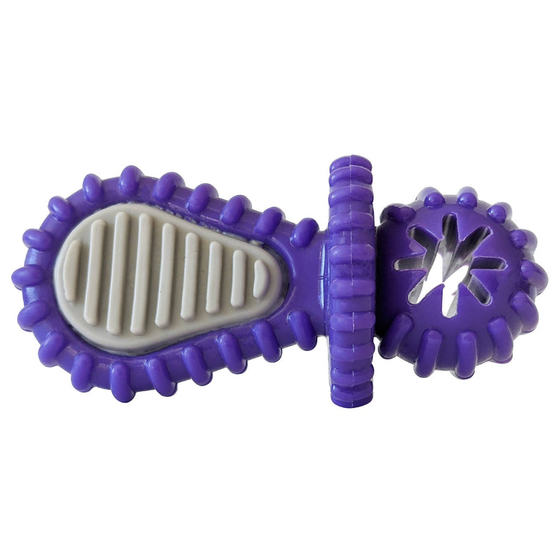 Dental Pacifier Dog Chew Toy - Purple-0