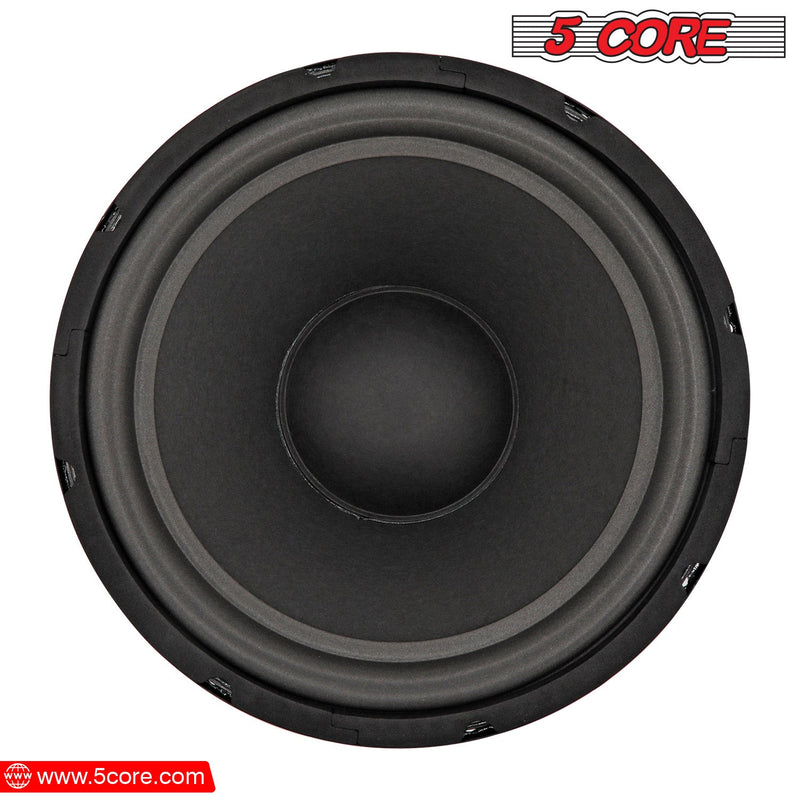 5 Core 10 Inch Woofer 1Pc 750W PMPO Subwoofer Speakers 75W RMS Raw Replacement Woofer Pro Audio DJ Sub Woofer - WF 10120 4OHM-2