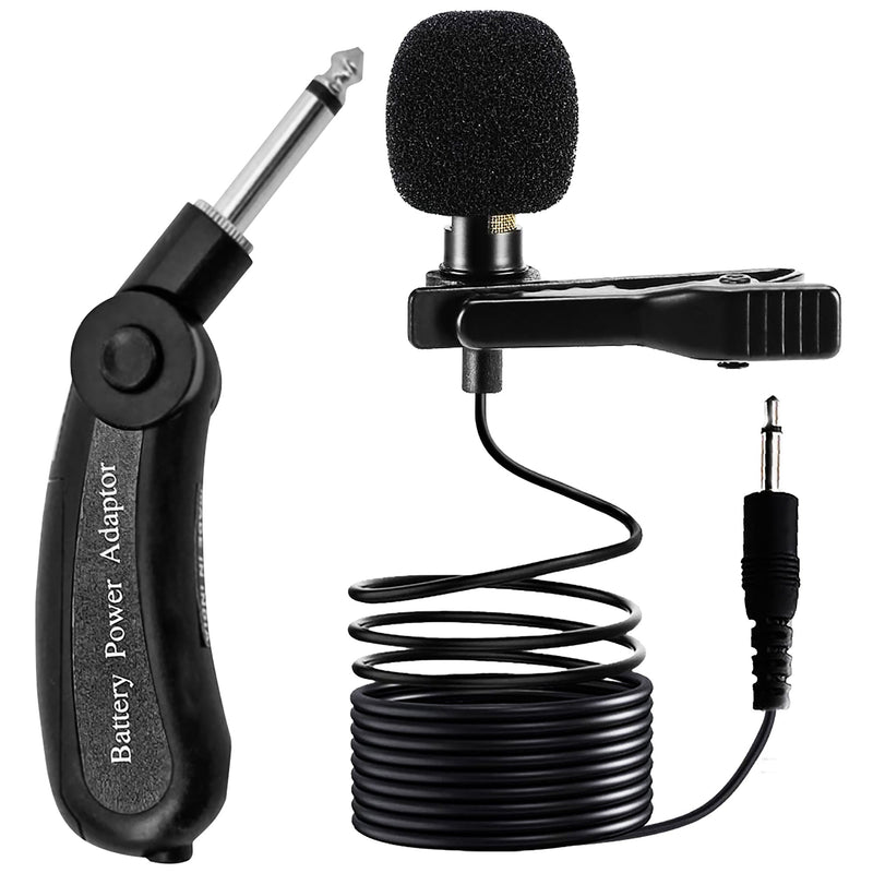 5 Core Professional Lavalier Microphone | Omnidirectional Condenser Mic with Adapter| for Podcasting, Recording, Vlogging, Compatible with Smartphone, DSLR, Camera, PC, Computer, Laptop- CM-WRD 50-0