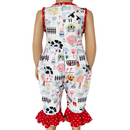 AnnLoren Baby/Toddler Girls Boutique Fun Farm Animal Romper-1