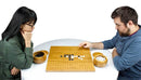Bamboo Go Set with Reversible Board, Bowls, Stones