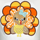 AnnLoren Big Little Girls Autumn Turkey Tunic & Leggings Holiday Thanksgiving Clothes-6