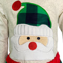 Baby Boys Holiday Santa Claus Christmas Plaid Cotton 2 pc Set Al Limited Outfit-6