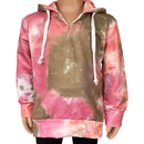 Girls Boutique Pink Green Tie Dye Hoodie Sweatshirt Top-3