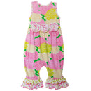 AnnLoren Boutique Spring Floral Baby Girls Ruffle Romper-0