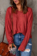 Aurora Patchwork Long Sleeve Top-7